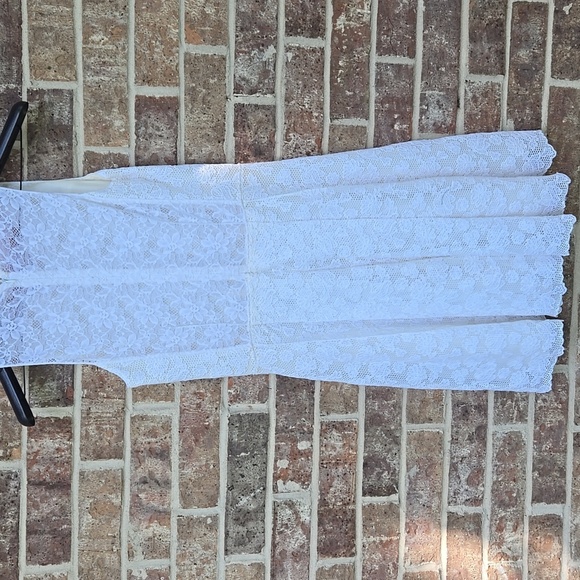 Nina Ricci Lace Crochet Knit Dress Size 2 Nwt - Picture 6 of 9